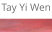 Tay Yi Wen