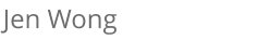 Jen Wong