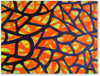 Bianca Kremer. Painting. Acrylic on canvas.