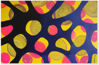 Bianca Kremer. Painting. Acrylic on canvas.