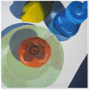 Alicia Png. Still Life. Acrylic on canvas.