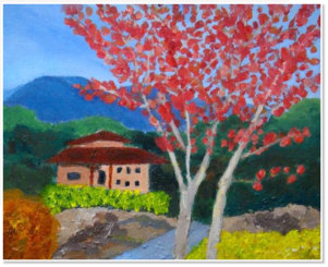 RPP. Autumn Trees. Acrylic on canvas.