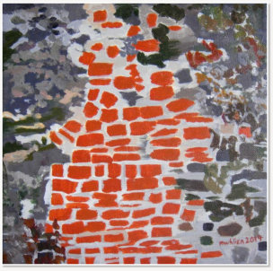 Margaret. Painting. Acrylic on canvas.