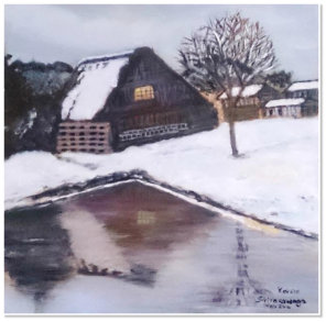 Rosalind Lim. Journey. Acrylic on canvas.