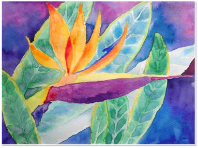 Juliet. Joy. Watercolour on paper.