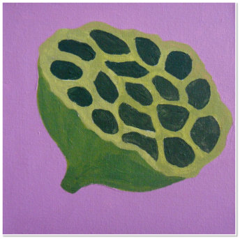 Lynn Low. Lotus Series 1. Acrylic on canvas