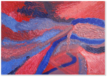 Tang Puay Keng. Painting. Acrylic on canvas panel.