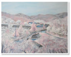 Cheryl Yeong. Winter. Acrylic on canvas