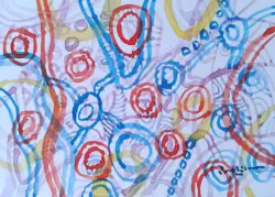 2025   14.8 x 10.4 cm   Acrylic on paper