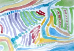2025   13.5 x 9 cm   Watercolour on paper