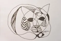 2025   6 x 4 inches   Ink on paper