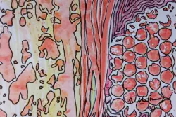 2025   6 x 4 inches   Mixed media on paper