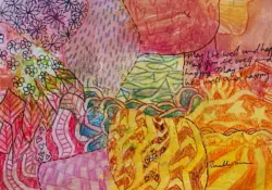 2025   6 x 4 inches   Mixed media on paper