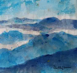 2025   10.5 x 10 cm   Acrylic on paper