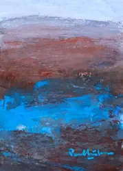 2025   7 x 10 cm   Mixed media on paper