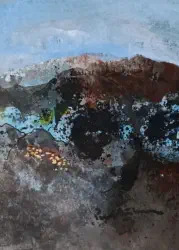 2025   7 x 10 cm   Mixed media on paper