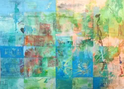 2026   A4   Mixed media on paper