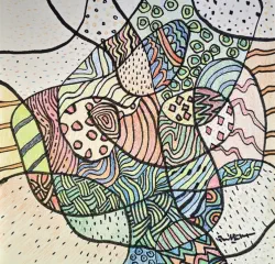 2026   7 x 6.75 inches   Ink on paper
