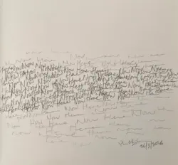 2026   7 x 6.75 inches   Pencil on paper