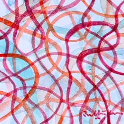 2026   4.5 x 4.5 cm   Watercolour on paper