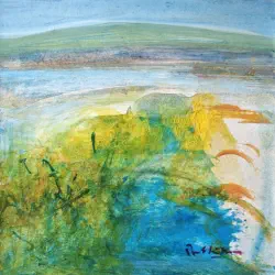 2026   14 x 14  cm   Mixed media on paper