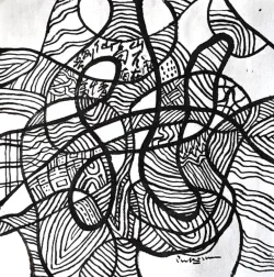 2026   Size: 6.5 x 6.5 inches   Ink on rice-paper