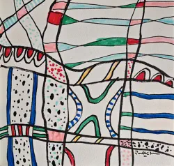 2026   7 x 6.75 inches   Ink on paper