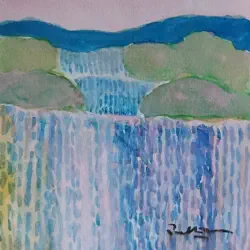 2025   10.5 x 10.5 cm   Watercolour on paper