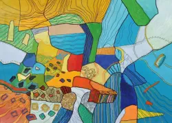 2025   42 x 29.5 cm   Mixed media on paper