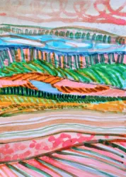 2026   5.75 x 8 inches   Mixed media on paper