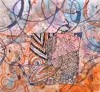 2026   20 x 18.5 cm   Mixed media on paper