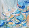 2026   7 x 6.75 inches   Acrylic on paper