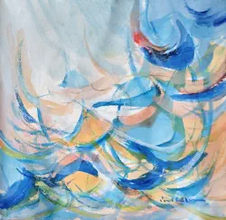 2026   7 x 6.75 inches   Acrylic on paper