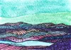 2026   3.5 x 2.5 inches   Mixed media on paper