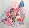 2026   7 x 6.75 inches   Mixed media on paper