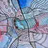 2026   6.5 x 6.5 inches   Acrylic on rice-paper
