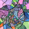 2026   6.5 v 6.5 inches   Watercolour on rice-paper