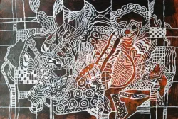 2026   46.5 x 31.5 cm   Mixed media on paper
