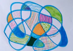 2025   6 x 4 inches   Mixed media on paper