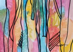 2025  6 x 4 inches   Mixed media on paper