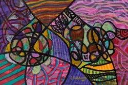2025   6 x 4 inches   Mixed media on paper