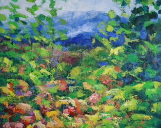 April Rejoice   2021   Acrylic on canvas   71 x 56 cm   POR
