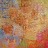 Auspicious Mangala Sutta   2010   Acrylic on canvas   107 x 107 cm   POR