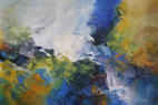Celebration 22C   2022   Acrylic on canvas   38 x 25 cm   POR