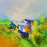 Rejoice with Change   2017   Acrylic on canvas   30 x 30 cm   POR