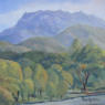 Mt Kinabalu   2012   Acrylic on  canvas panel   30 x 30 cm   POR
